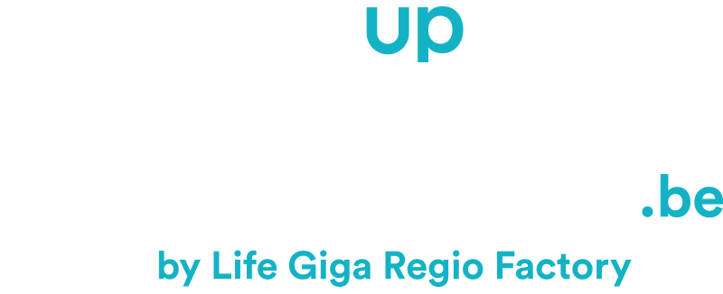 Logo - Blanc - Scale Up Retrofit - Energie Sprong - Life Giga Regio Factory - Belgique - Belgium Logo - Blanc - Scale Up Retrofit - Energie Sprong - Life Giga Regio Factory - Belgique - Belgium